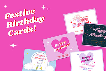 Festive Birthday Cards