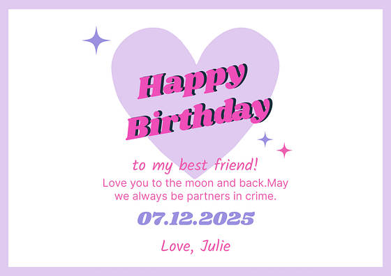 Festive Birthday Cards