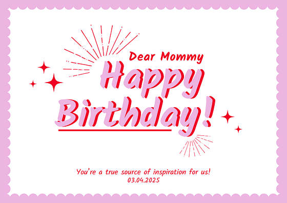 Festive Birthday Cards