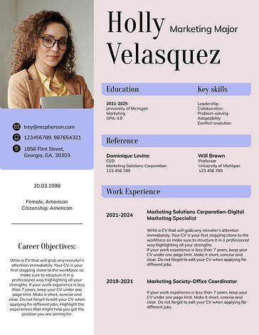 Education Industry Resume Templates