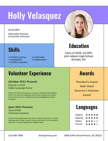 Education Industry Resume Templates