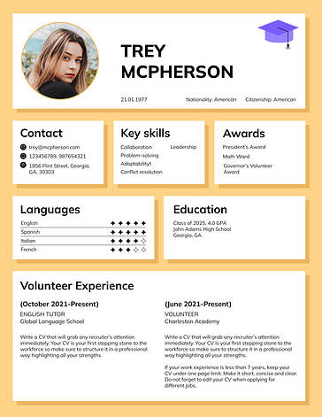 Education Industry Resume Templates