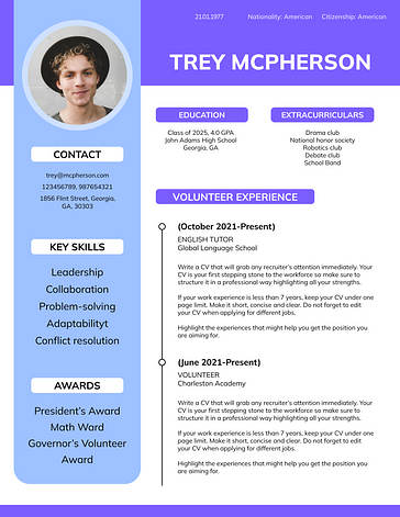Education Industry Resume Templates