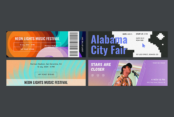 Event Ticket Variety