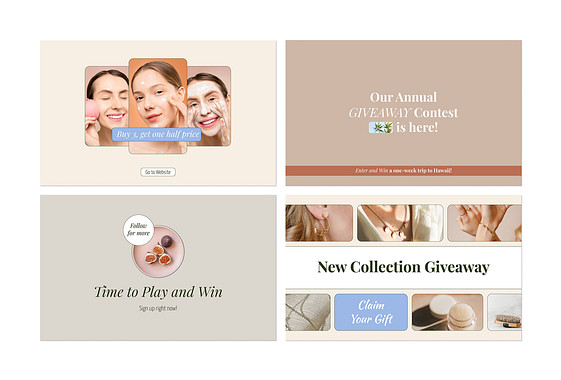 Minimalistic Giveaway Pack