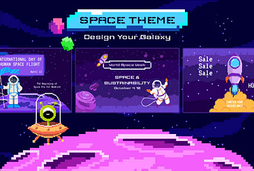 Space Theme Promo Kit