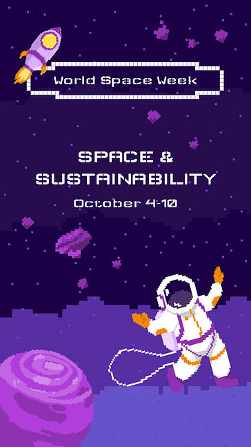 宇宙をテーマにしたプロモーション・セット