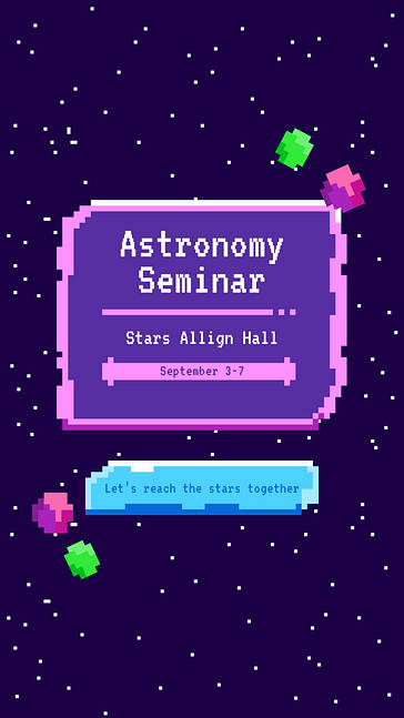 宇宙をテーマにしたプロモーション・セット