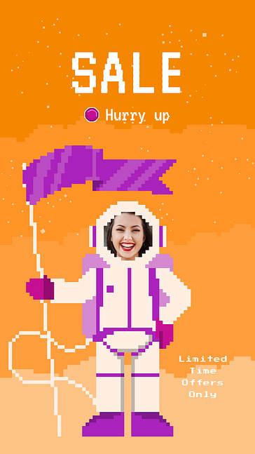 宇宙をテーマにしたプロモーション・セット