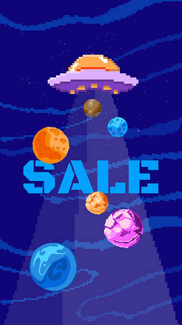 宇宙をテーマにしたプロモーション・セット