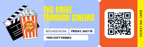 Tickets de cinéma créatifs