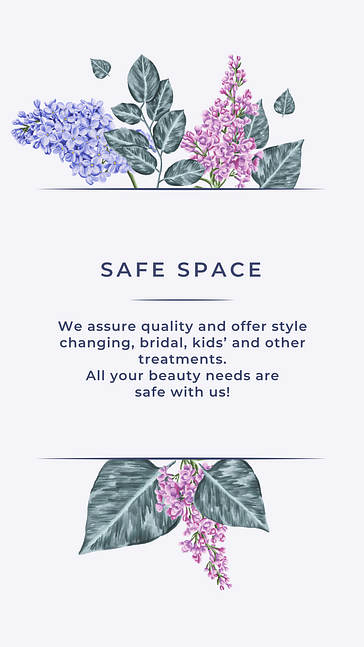 Beauty Salon Floral Visuals