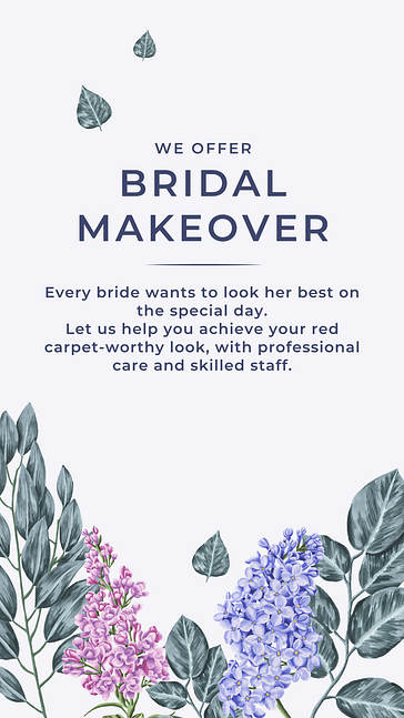 Beauty Salon Floral Visuals