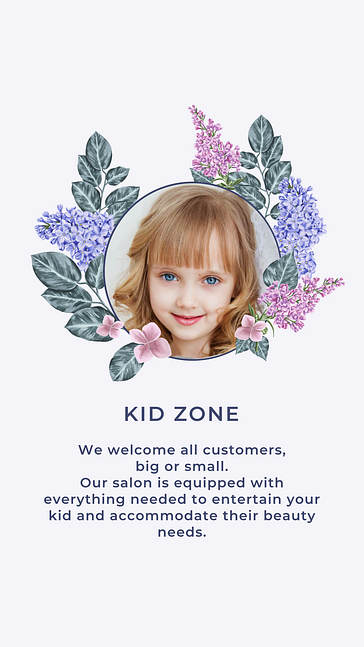 Beauty Salon Floral Visuals