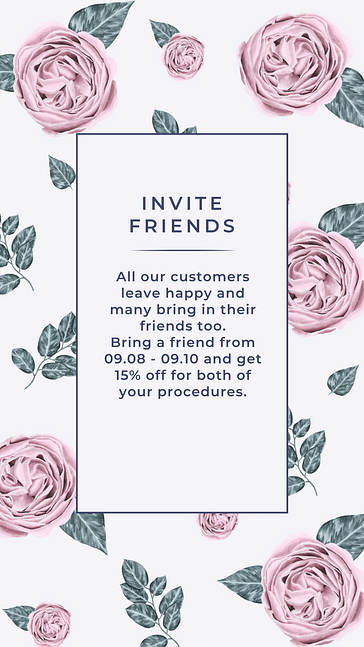 Beauty Salon Floral Visuals