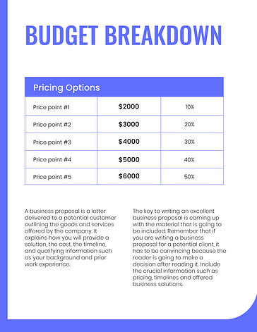 Business Proposal Template
