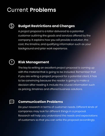 Project Proposal Template