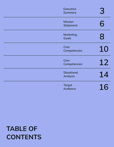 Marketing Proposal Template