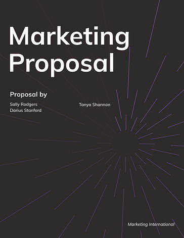 Marketing Proposal Template