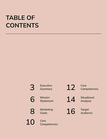 Marketing Proposal Template