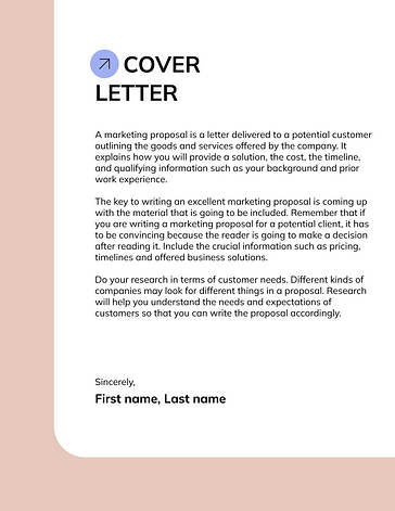 Marketing Proposal Template