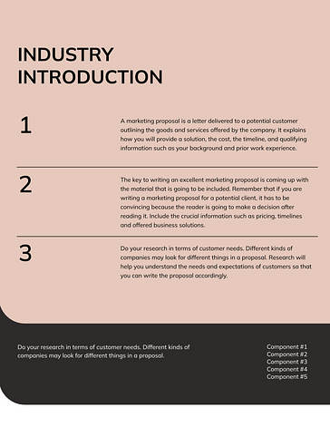 Marketing Proposal Template