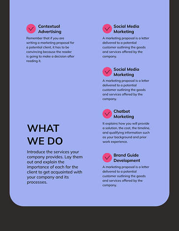 Marketing Proposal Template