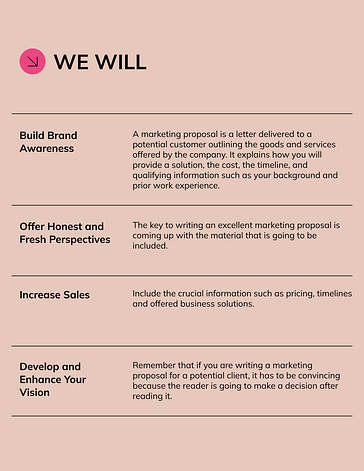 Marketing Proposal Template