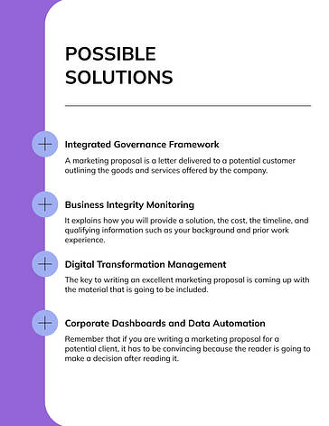 Marketing Proposal Template