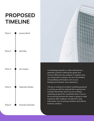 Marketing Proposal Template