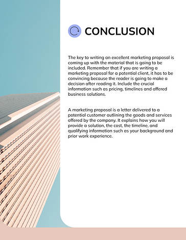 Marketing Proposal Template