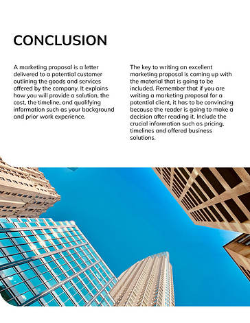 Marketing Proposal Template