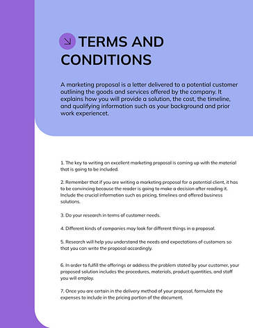 Marketing Proposal Template