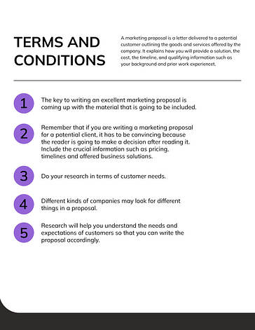 Marketing Proposal Template