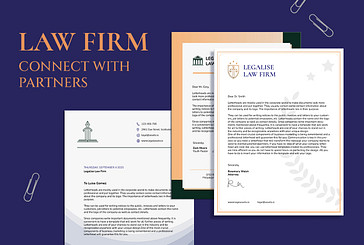 Law Firm Letterhead Template