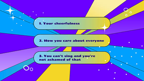 Festive Birthday Presentation