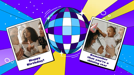 Festive Birthday Presentation