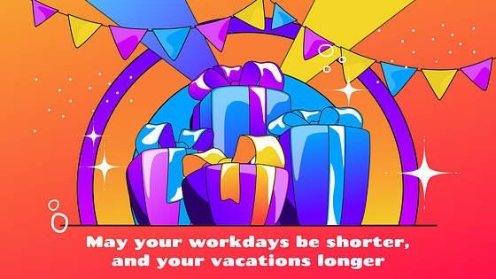 Festive Birthday Presentation