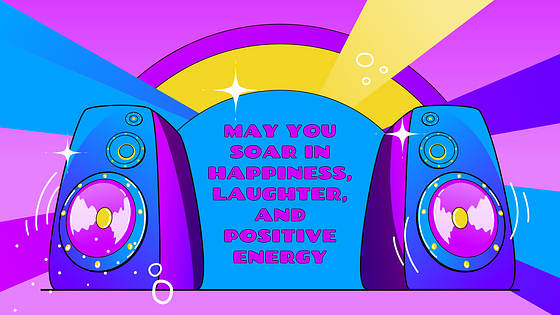 Festive Birthday Presentation