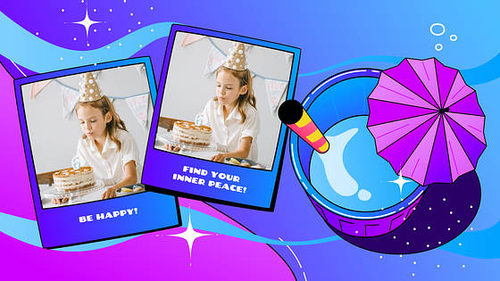 Festive Birthday Presentation