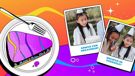 Festive Birthday Presentation