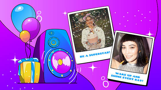 Festive Birthday Presentation