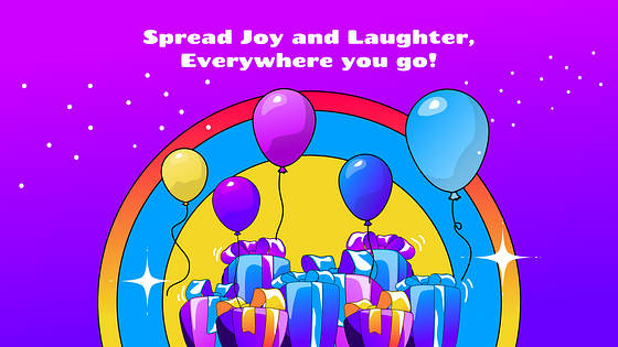 Festive Birthday Presentation