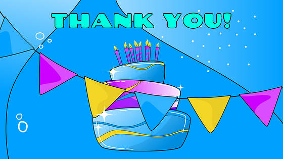 Festive Birthday Presentation