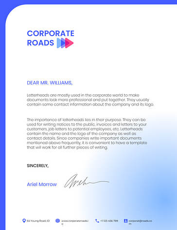 Business Letterhead Template