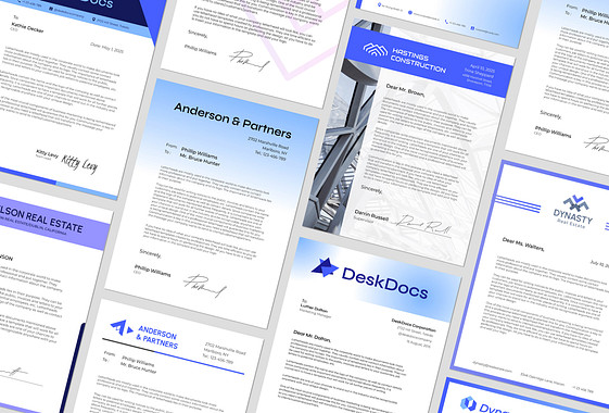 Business Letterhead Template