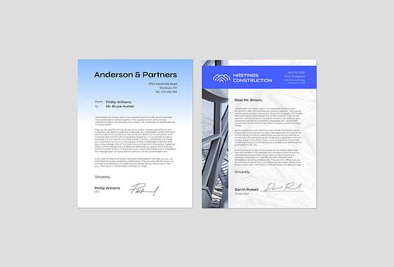 Business Letterhead Template
