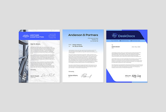 Business Letterhead Template