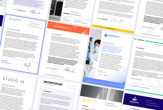 Letterhead Template Variety