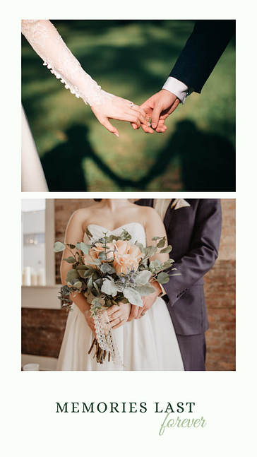 طقم تصميم زفاف جميل